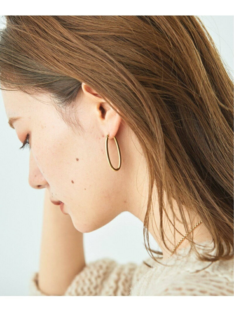plage 【MARIHA/マリハ】INOCENT LIGHT OV HOOP ピアス S◆ プラージュ アクセサリー・腕時計 ピアス ゴールド【送料無料】のサムネイル