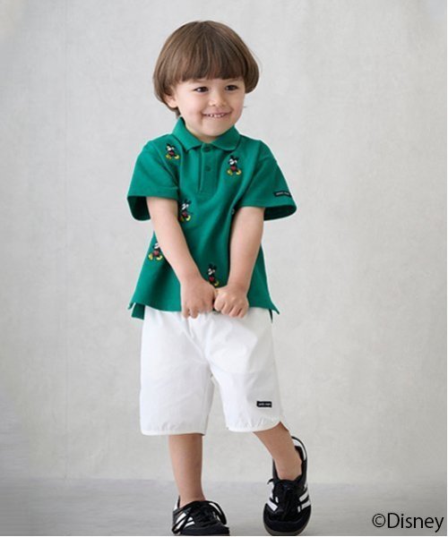 【SALE／50%OFF】petit main リップストップハーフパンツ ナルミヤオンライン パンツ その他のパンツ ホワイト ネイビー ベージュのサムネイル