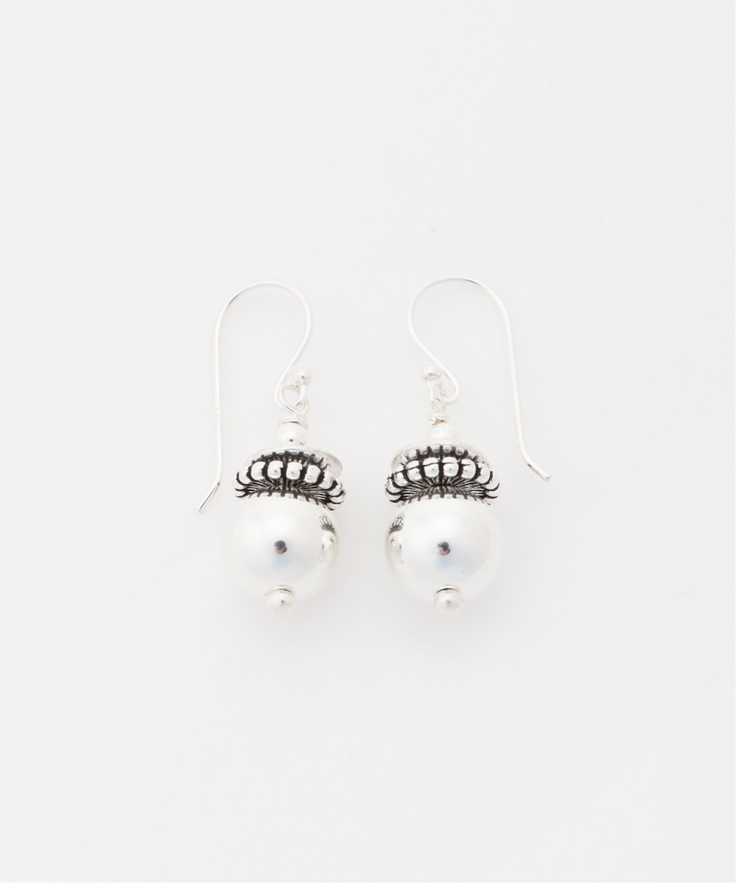 Indigo Light - SCALABLANCHE SCALABLANCHE/(W)Ethnicボールピアス(SV925) スカラ アクセサリー・腕時計 ピアス シルバー【送料無料】