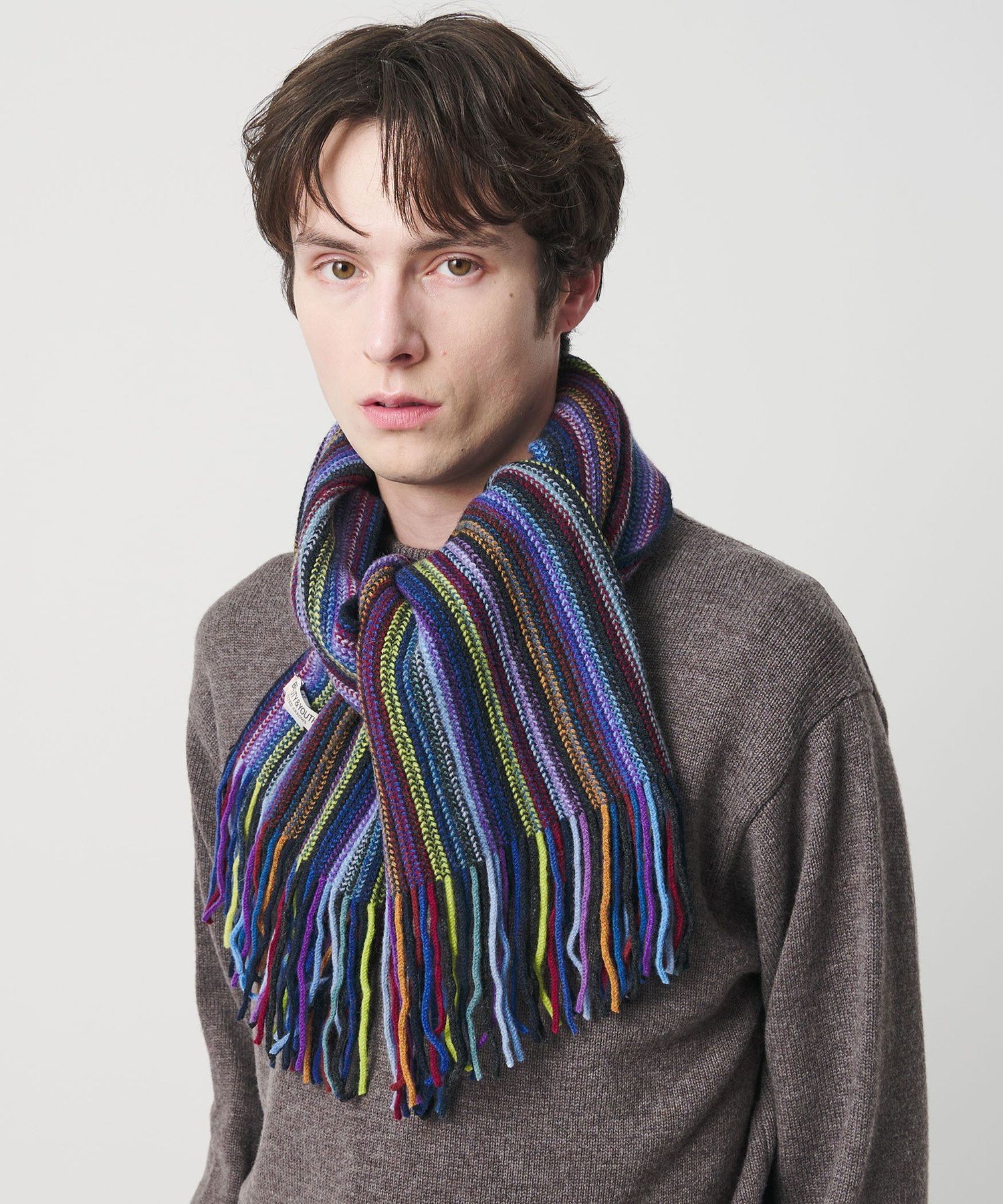 BEAUTY&YOUTH UNITED ARROWS マルチカラー マフラー ビューティー＆ユース　ユナイテッドアローズ ファ..