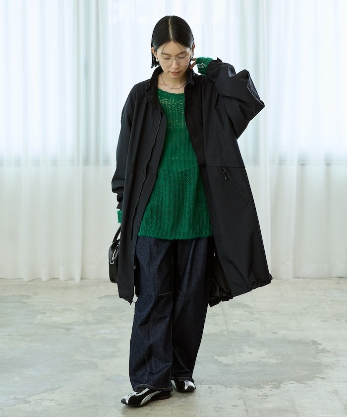 +phenix 別注 GORE-TEX WINDSTOPPER MODS COAT/ゴアテックス ウインドストッパーモッズコート 26AW フリークスストア ジャケット・アウター モッズコート ネイビー ブラウン ブラック