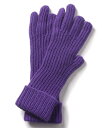 【SALE／50%OFF】allureville 【William Brunton(ウィリアムブラントン)】 2PLY RIB GLOVES アルアバイル ファッション雑貨 手袋 パープル ブルー ブラウン ブラック【送料無料】