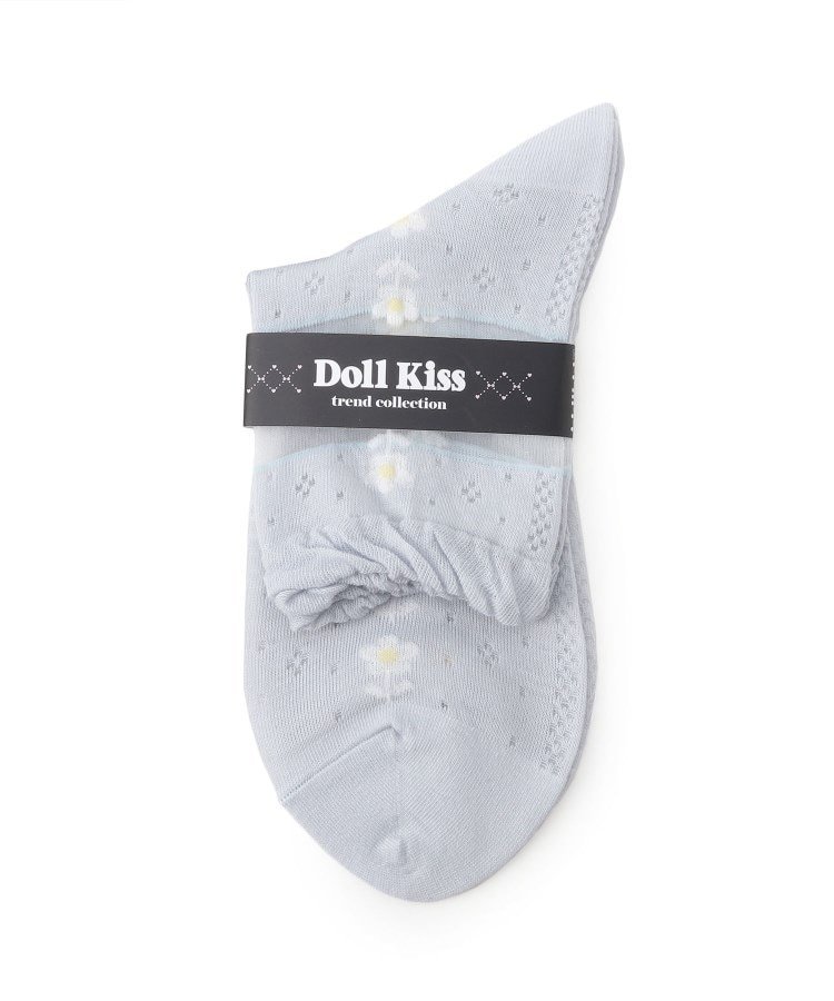Doll Kiss シースルーソックス エスペランサ 靴下・レッグウェア 靴下 ブルー
