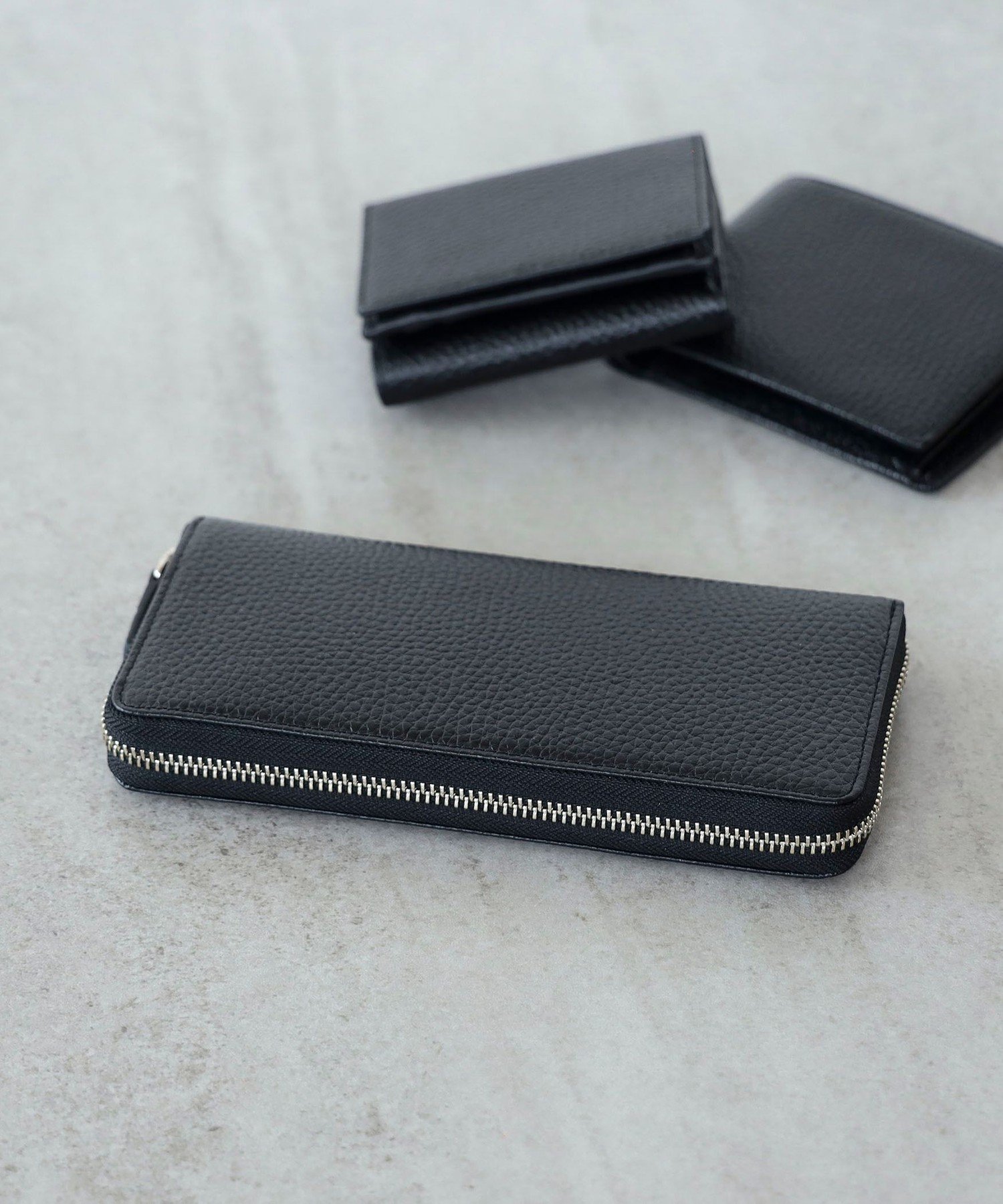 BEAMS HEART MEN シュリンク ロングウォレット ビームス ハート 財布・ポーチ・ケース 財布 ブラック【送料無料】