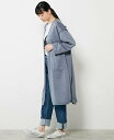 【SALE/40%OFF】MELROSE CLAIRE 【ウォーム感のあるノーカラーパイピングコート】 メルローズクレール ジャケット・アウター その他のジャケ...