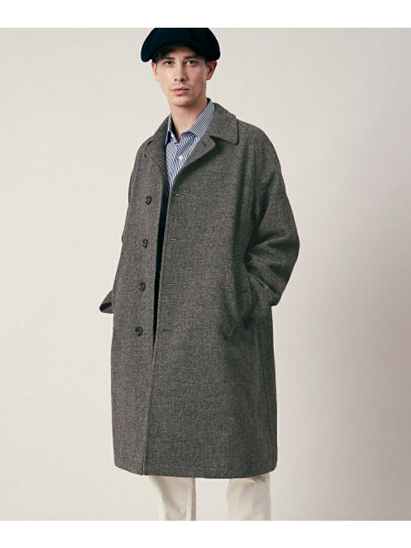 Freemans Sporting Club JP Tweed Overcoat UF86-17B003