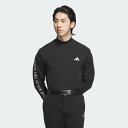 adidas 【公式】アディダス adidas 【ゴルフ】ワーディング モックネック 長袖シャツ アディダス トップス ポロシャツ ブラック【送料無料】