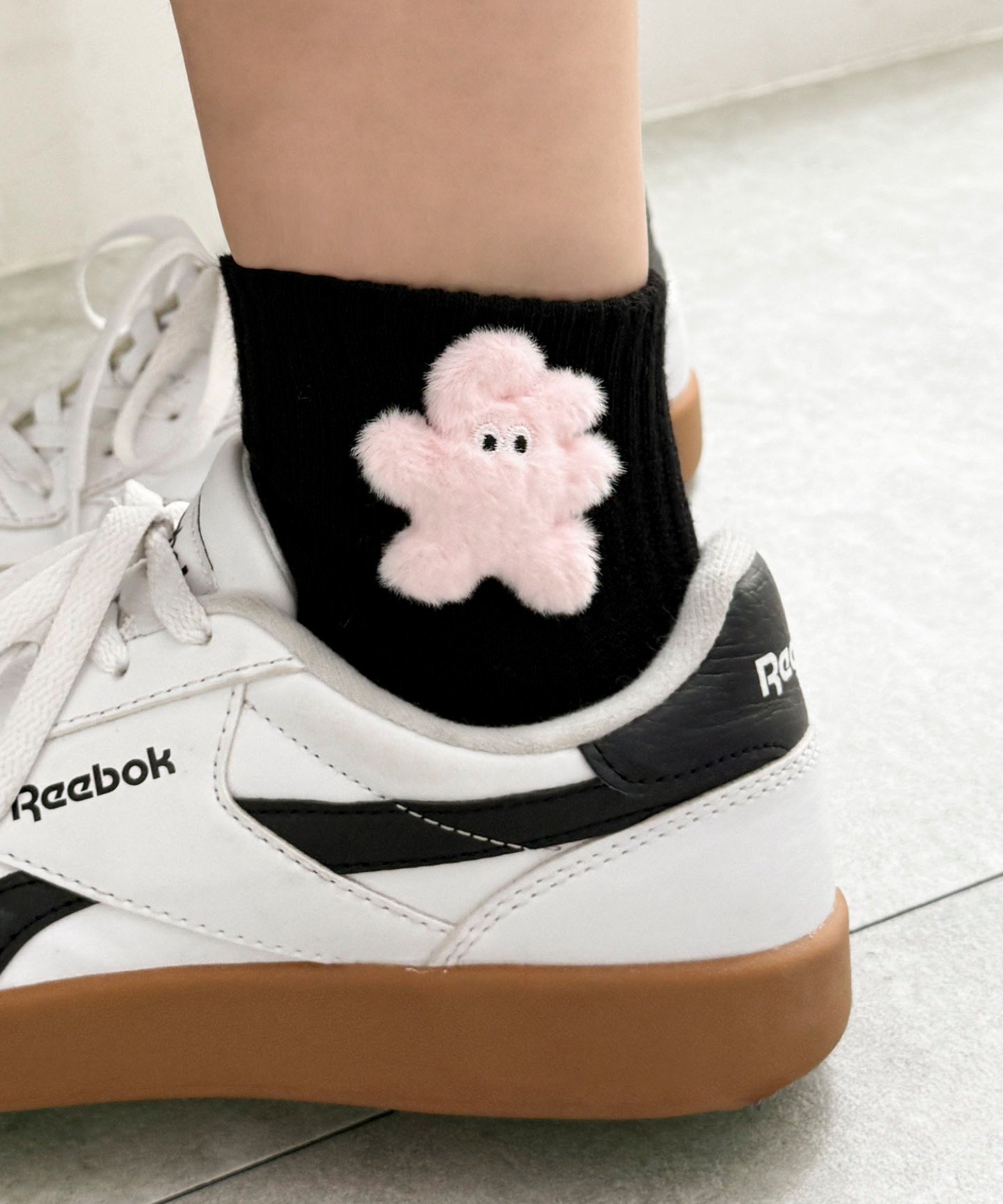 WEGO LADY'S ぬいぐるみアンクルパイルソックス ウィゴー 靴下・レッグウェア 靴下