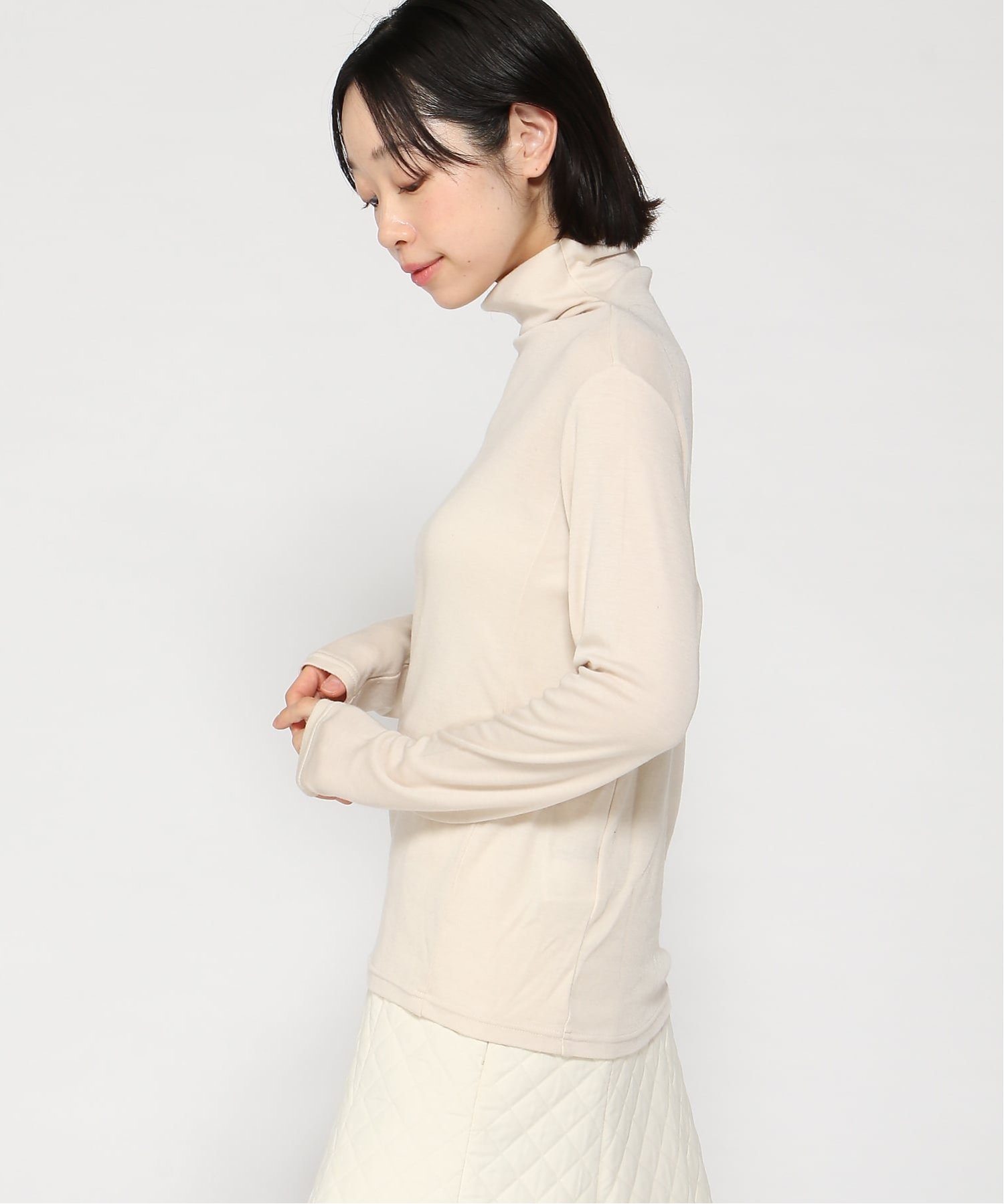 pas de calais プルオーバー パドカレ トップス カットソー・Tシャツ ブラック ベージュ