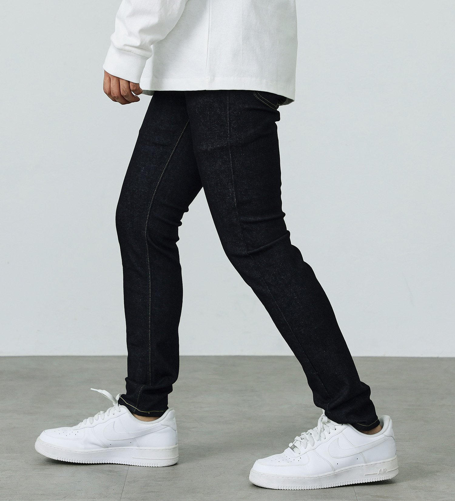 Lee 【ハイパワーストレッチ】Lee LASTIC スキニーデニムパンツ エドウインオンラインモール パンツ ジーンズ・デニムパンツ ブラック ブルー【送料無料】