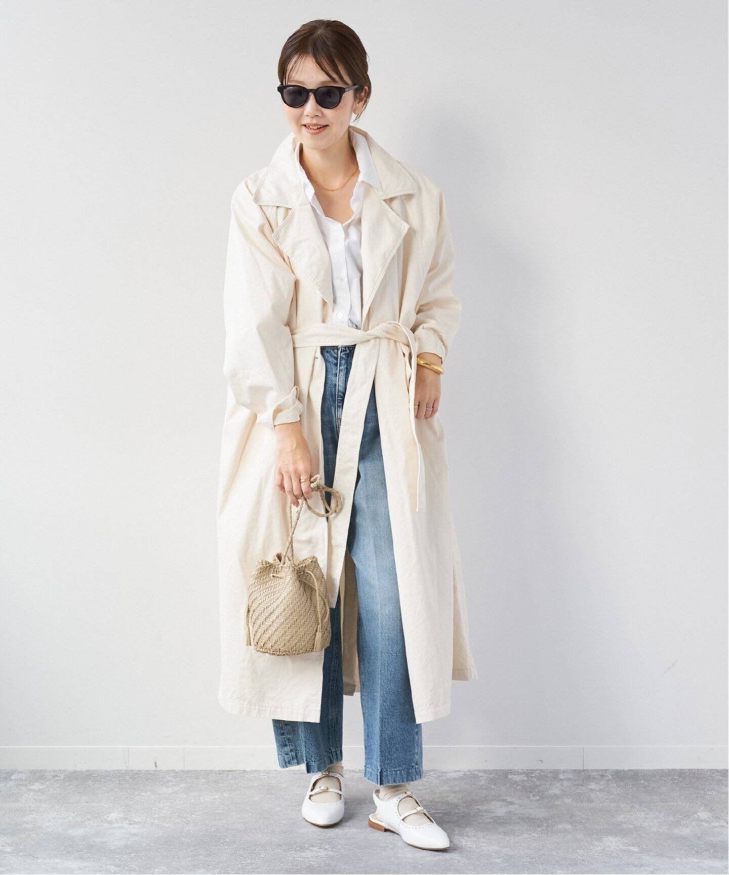 plage 【VACHEMENT/ヴァシュモン】 GABA トレンチコート プラージュ ジャケット・アウター トレンチコート ブラウン カーキ【送料無料】のサムネイル