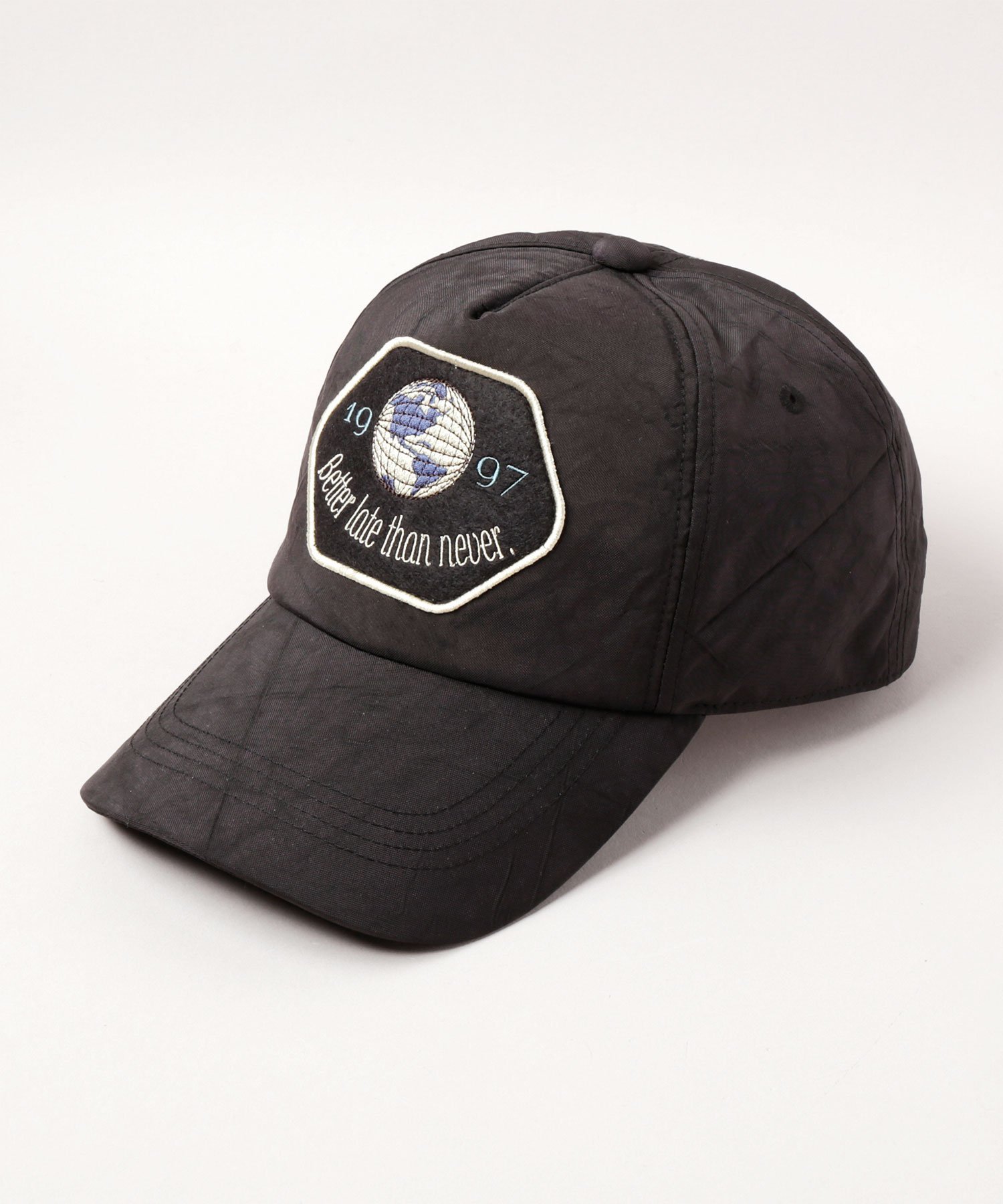 カシラ CA4LA UPCYCLED CAP 2 カシラ 帽子 キャップ ブラック ベージュ【送料無料】