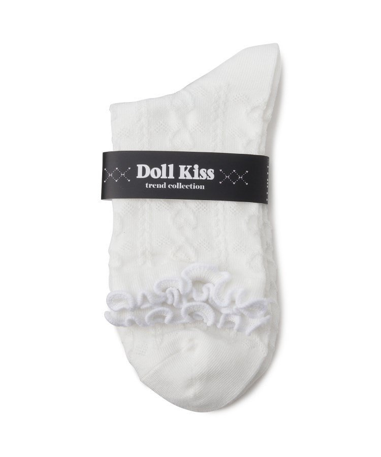 Doll Kiss ハートソックス エスペランサ 靴下・レッグウェア 靴下 ホワイト