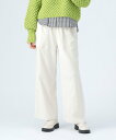 BEAMS HEART WOMEN ベイカー イージー パンツ ビームス ハート パンツ その他のパンツ ホワイト ブラウン グレー【送料無料】