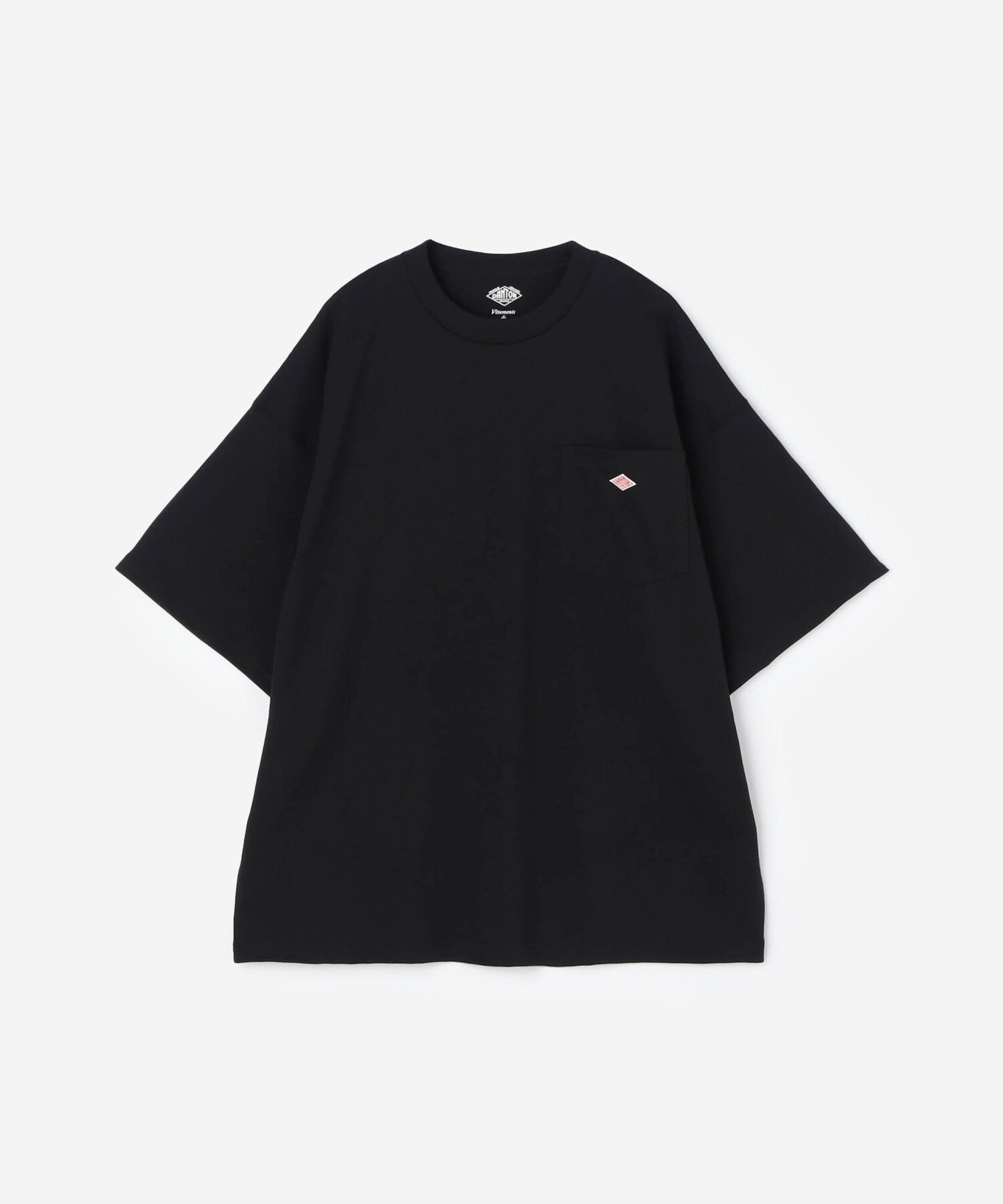 Bshop DANTON ｜ クルーネック 半袖ポケットTシャツ SOLID MEN ビショップ トップス カットソー・Tシャツ ネイビー ホワイト ブラック【送料無料】