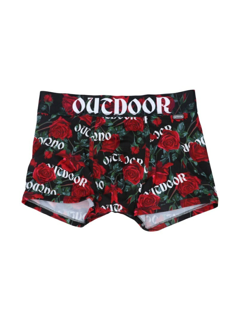 OUTDOOR PRODUCTS OUTDOOR/(M)OUTDOORボクサーパンツ ローズ コンプリート インナー・ルームウェア ボクサーパンツ・トランクス ブラック ブルー