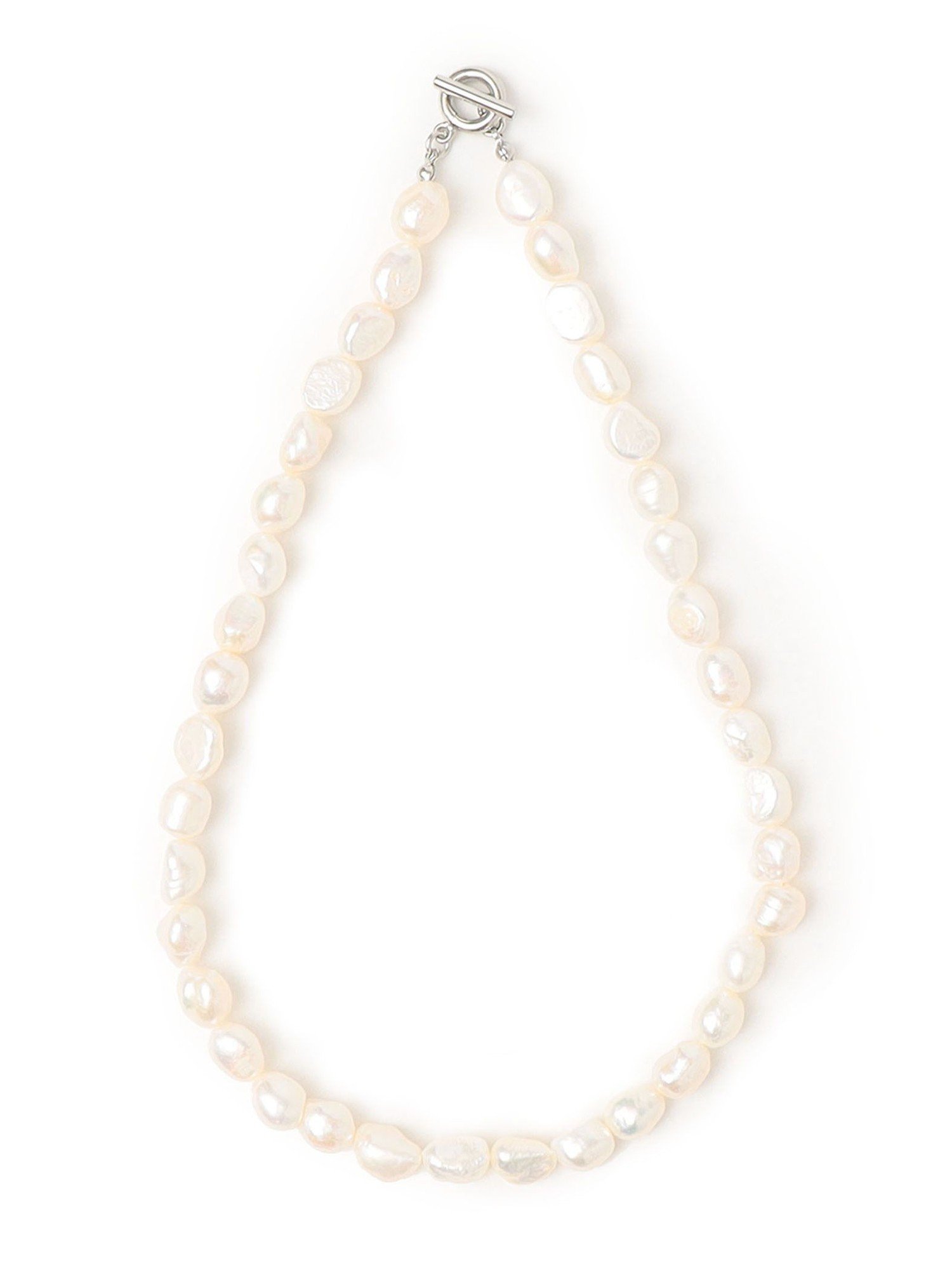 SHIPS WOMEN 淡水パールマンテルネックレス 40cm シップス アクセサリー・腕時計 ネックレス ホワイト【送料無料】