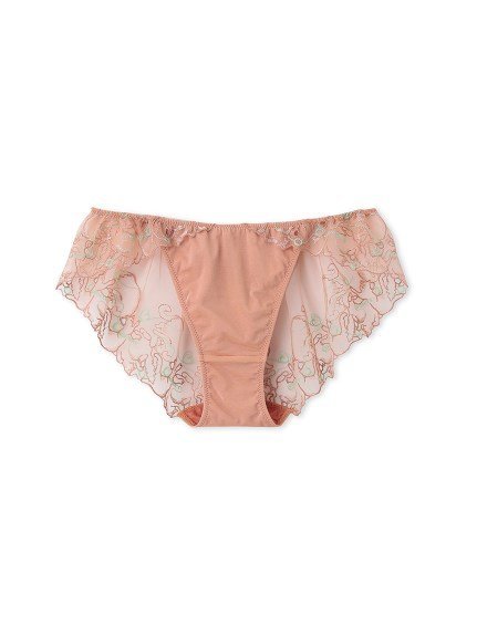 【SALE／50%OFF】LILY BROWN 【LILY BROWN Lingerie】ネコ柄レース ショーツ リリーブラウン インナー・ルームウェア ショーツ オレンジ ブラック