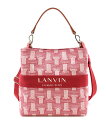 ショルダーバッグ LANVIN COLLECTION ジーン 縦型ショルダーバッグ マルショウ エンドウ バッグ ショルダーバッグ レッド ベージュ ネイビー【送料無料】