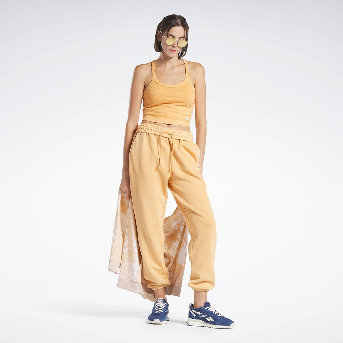 【SALE／59%OFF】Reebok クラシック パンツ / CL ND PANT リーボック パンツ ジャージ・スウェットパンツ オレンジ【送料無料】