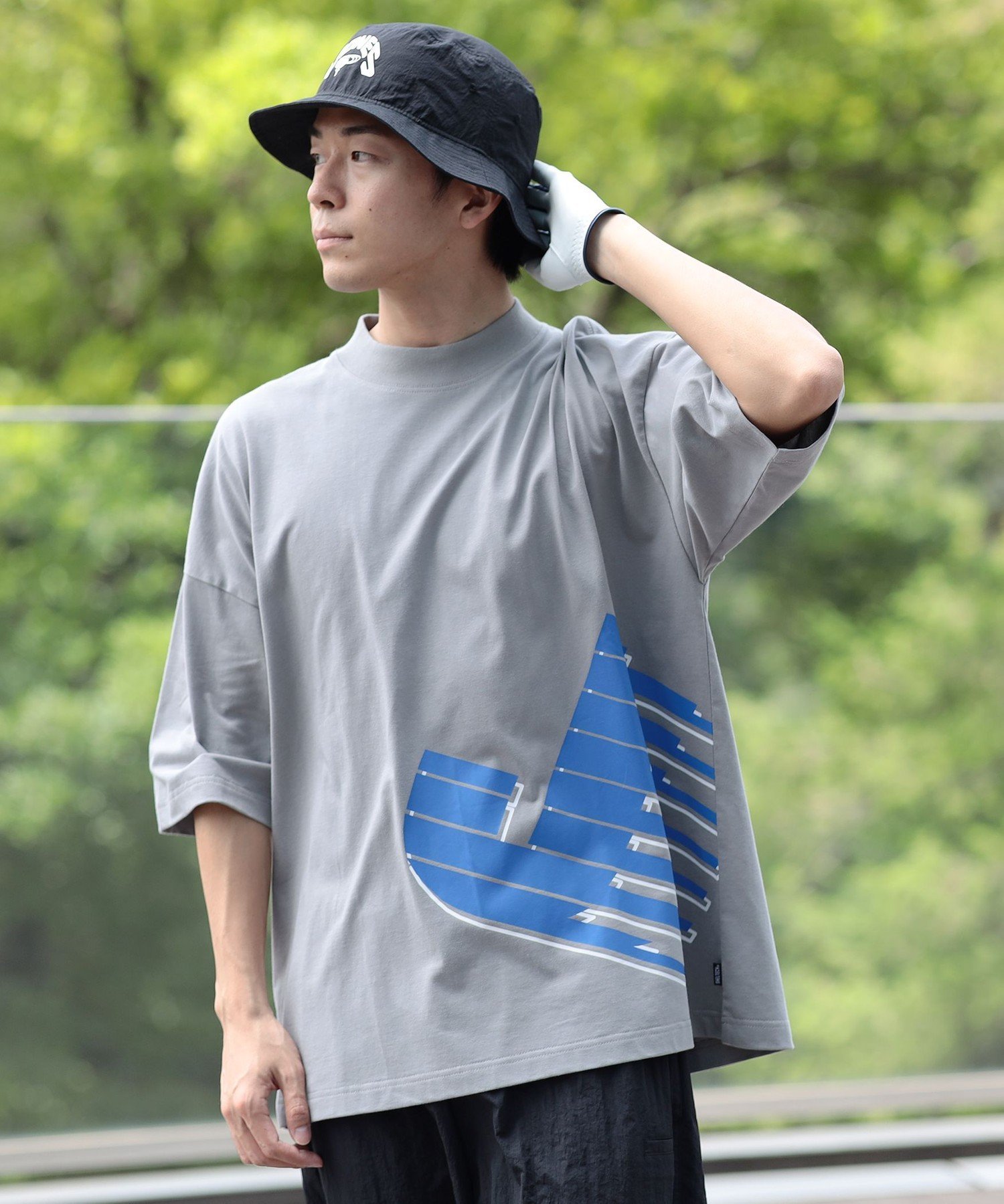 【SALE／30%OFF】BEAMS GOLF ORANGE LABEL ＜MEN＞JONES * BEAMS GOLF / 別注 SHELTECH(R) モックネックシャツ ビームス ゴルフ トップス スウェット・トレーナー ホワイト ブラック ベージュ【送料無料】