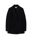 【SALE/50%OFF】DES PRES ハードウールオックス ダブルブレストジャケット トゥモローランド ジャケット・アウター テーラードジャケット・ブレザー ネイビー【送料無料】
