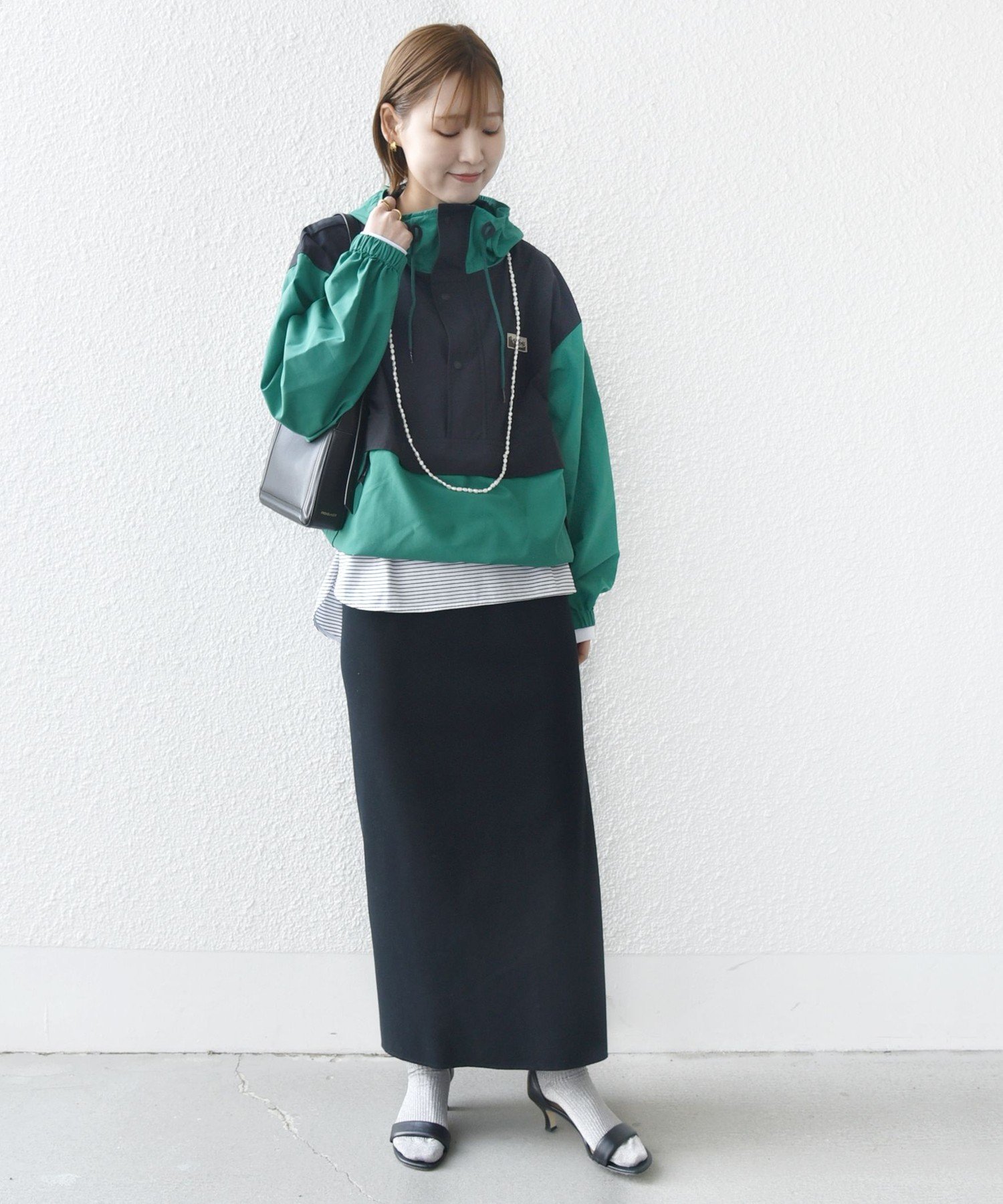 【SALE／40%OFF】SHIPS WOMEN 【SHIPS別注】WILD THINGS:＜洗濯機可能＞アノラック ジャケット シップス ジャケット・アウター ナイロンジャケット ブラック グリーン【送料無料】