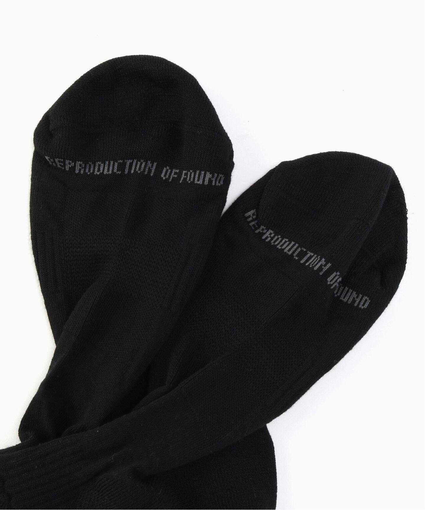 EDIFICE REPRODUCTION OF FOUND FRENCH MILITARY SOCKS エディフィス 靴下・レッグウェア 靴下 ホワイト ブラック