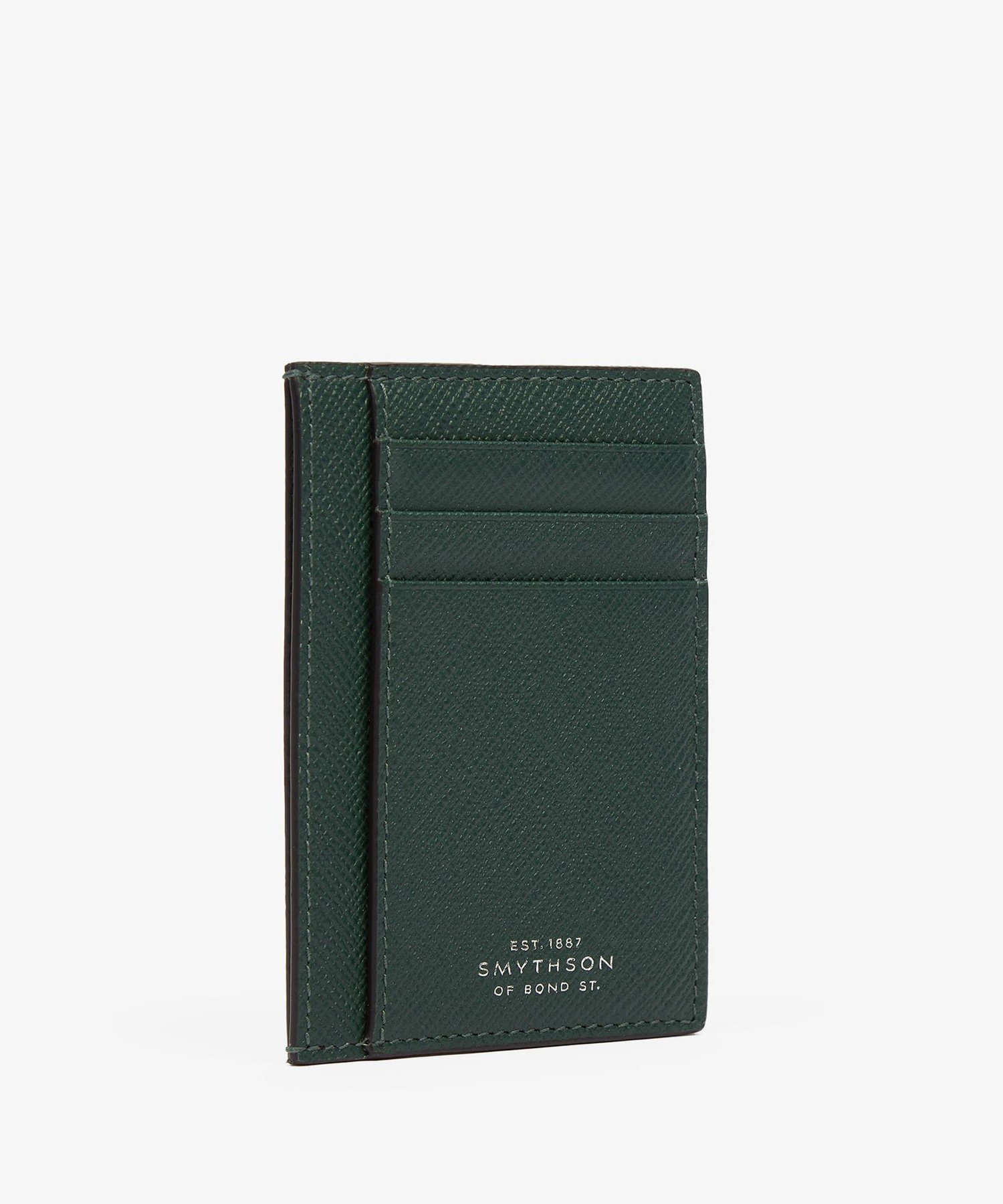 SMYTHSON Panama 773 Card Holder スマイソン 財布・ポーチ・ケース 名刺入れ・カードケース グリーン【送料無料】