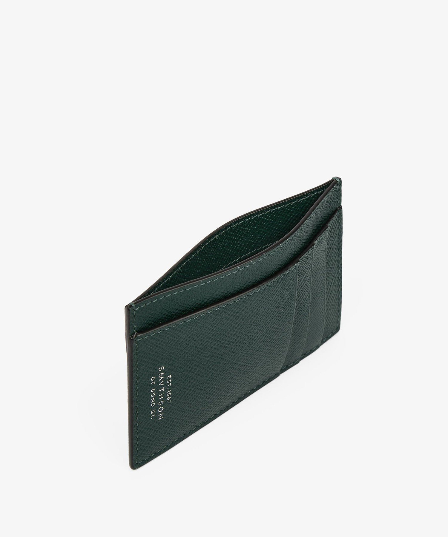 SMYTHSON Panama 773 Card Holder スマイソン 財布・ポーチ・ケース 名刺入れ・カードケース グリーン【送料無料】
