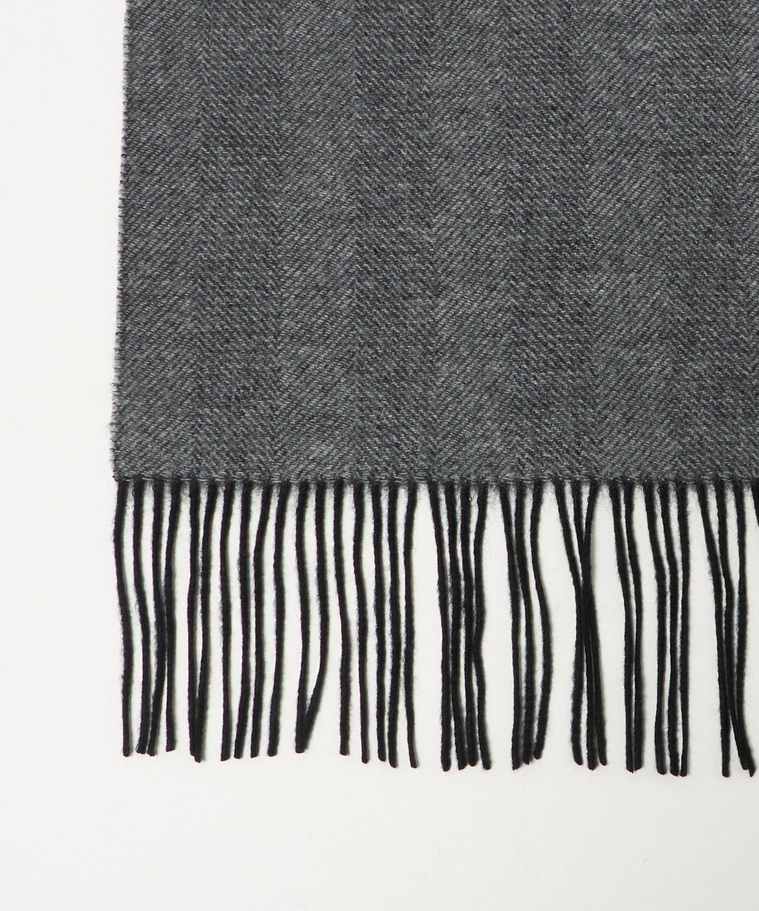 【SALE／30%OFF】UNITED ARROWS カシミヤ リバーシブル ヘリンボーン マフラー ユナイテッドアローズ ファッション雑貨 マフラー・ストール・ネックウォーマー ブラウン ブラック【送料無料】