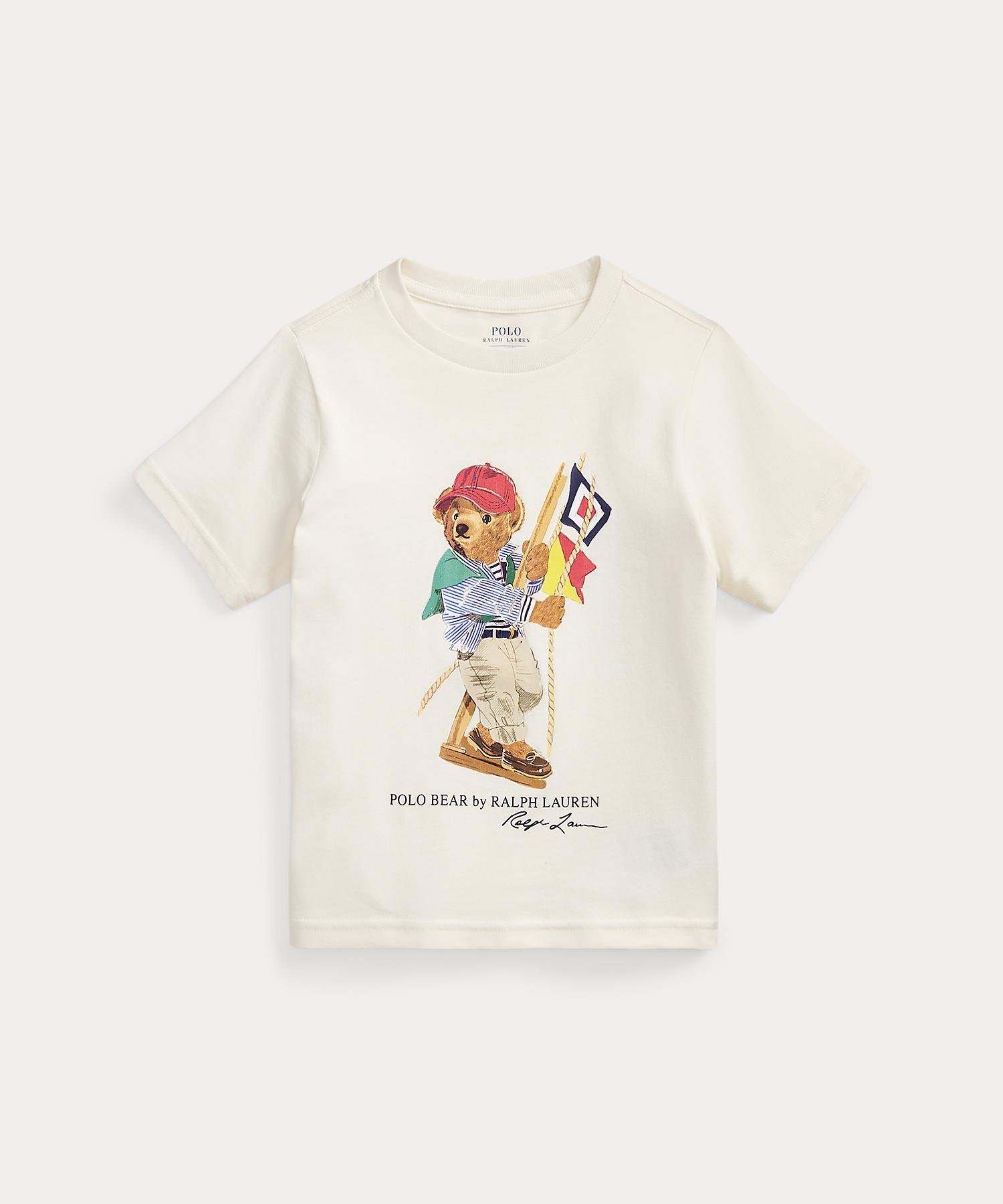 POLO RALPH LAUREN (ボーイズ 2才~7才)Polo ベア コットン ジャージー Tシャツ ラルフローレン トップス カットソー・Tシャツ ベージュ【送料無料】