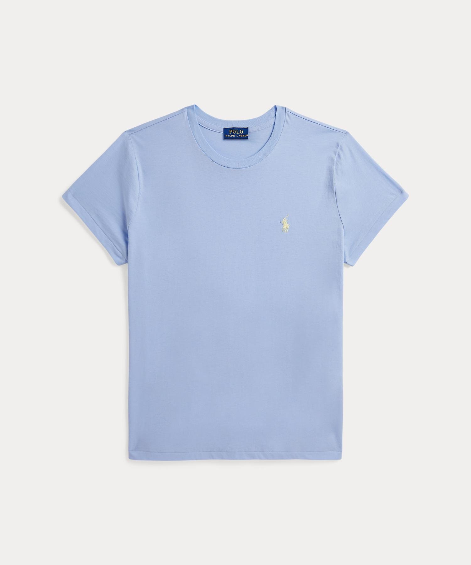 POLO RALPH LAUREN クラシック フィット コットン ジャージー クルーネック Tシャツ ラルフローレン トップス カットソー・Tシャツ ブルー【送料無料】