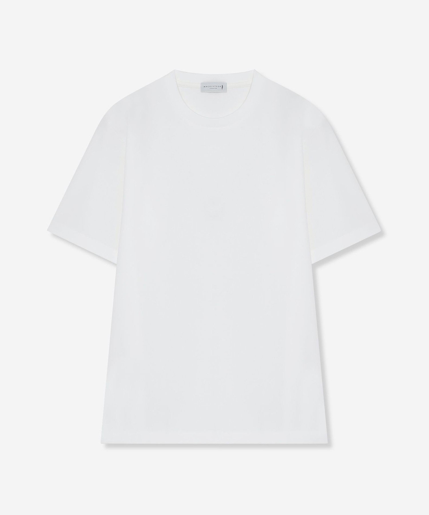 【SALE／31%OFF】MACKINTOSH LONDON 【WEB・一部店舗限定】プラチナポンチロゴ刺繍Tシャツ マッキントッシュ ロンドン トップス カットソー・Tシャツ グレー ホワイト ブルー ブラック【送料無料】