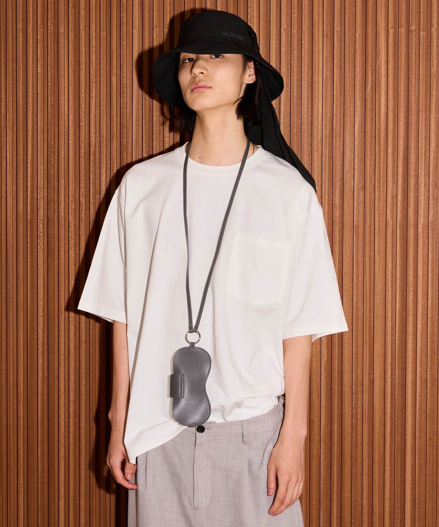 LAKOLE ＜UNISEX＞ヘビーウエイトパックポケットTシャツ ラコレ トップス カットソー・Tシャツ ホワイト ブラック グリーン ネイビー