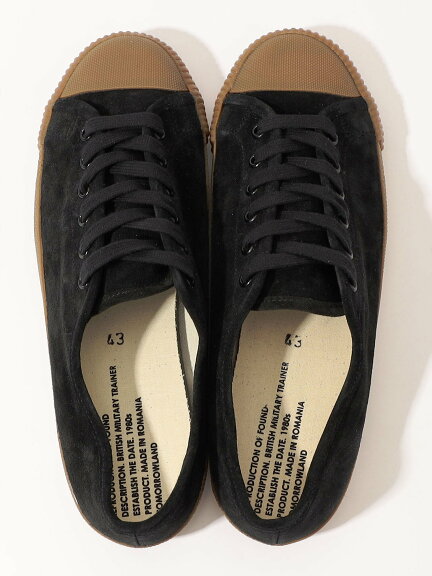 British Military Trainer 4044 Suede 56-01-24-01502 56012401502: Black British Military Trainer 4044 Suede 56-01-24-01502 56012401502: Black