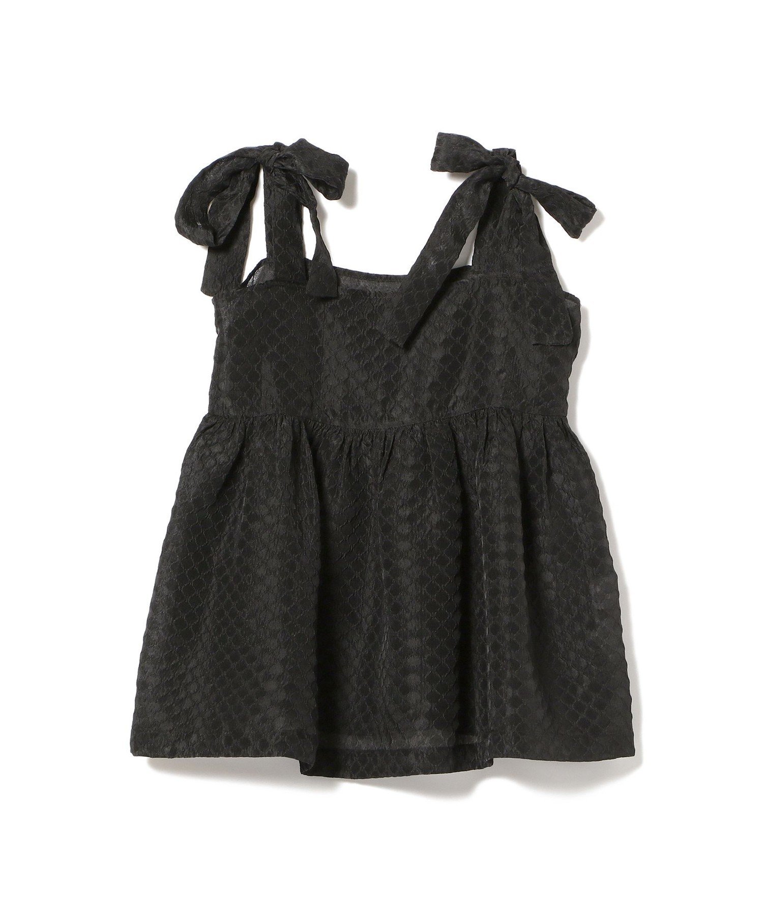 CAROLINA GLASER 【人気急上昇中！】CAROLINA GLASER / シアーキャミ ブラウス オケージョン セレモニー 結婚式 カロリナ グレイサー トップス シャツ・ブラウス ブラック ベージュ【送料無料】のサムネイル