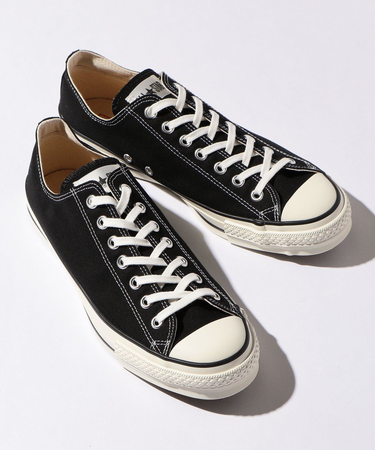 BEAUTY & YOUTH UNITED ARROWS ＜CONVERSE(コンバース)＞ CANVAS ALL STAR J OX/オールスター ビューティ＆ユース ユナイテッドアローズ シューズ スニーカー/スリッポン ホワイト ブラック【送料無料】