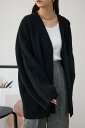 【SALE/60%OFF】AZUL BY MOUSSY オーバーサイズトッパーカーディガン アズールバイマウジー トップス カーディガン グレー ブラック