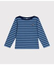 【SALE/20%OFF】PETIT BATEAU マリニエールプルオーバー プチバトー トップス スウェット・トレーナー ブルー ホワイト【送料無料】