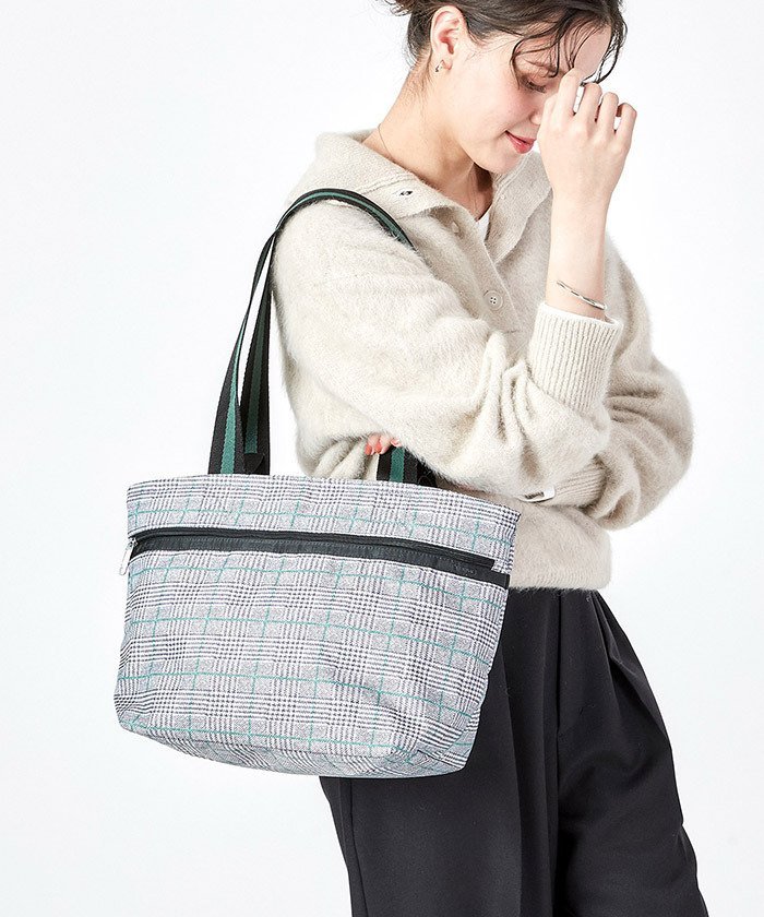 LeSportsac 【公式】レスポートサック トートバッグ 1542HA86 LeSportsac レスポートサック バッグ トートバッグ グレー【送料無料】のサムネイル