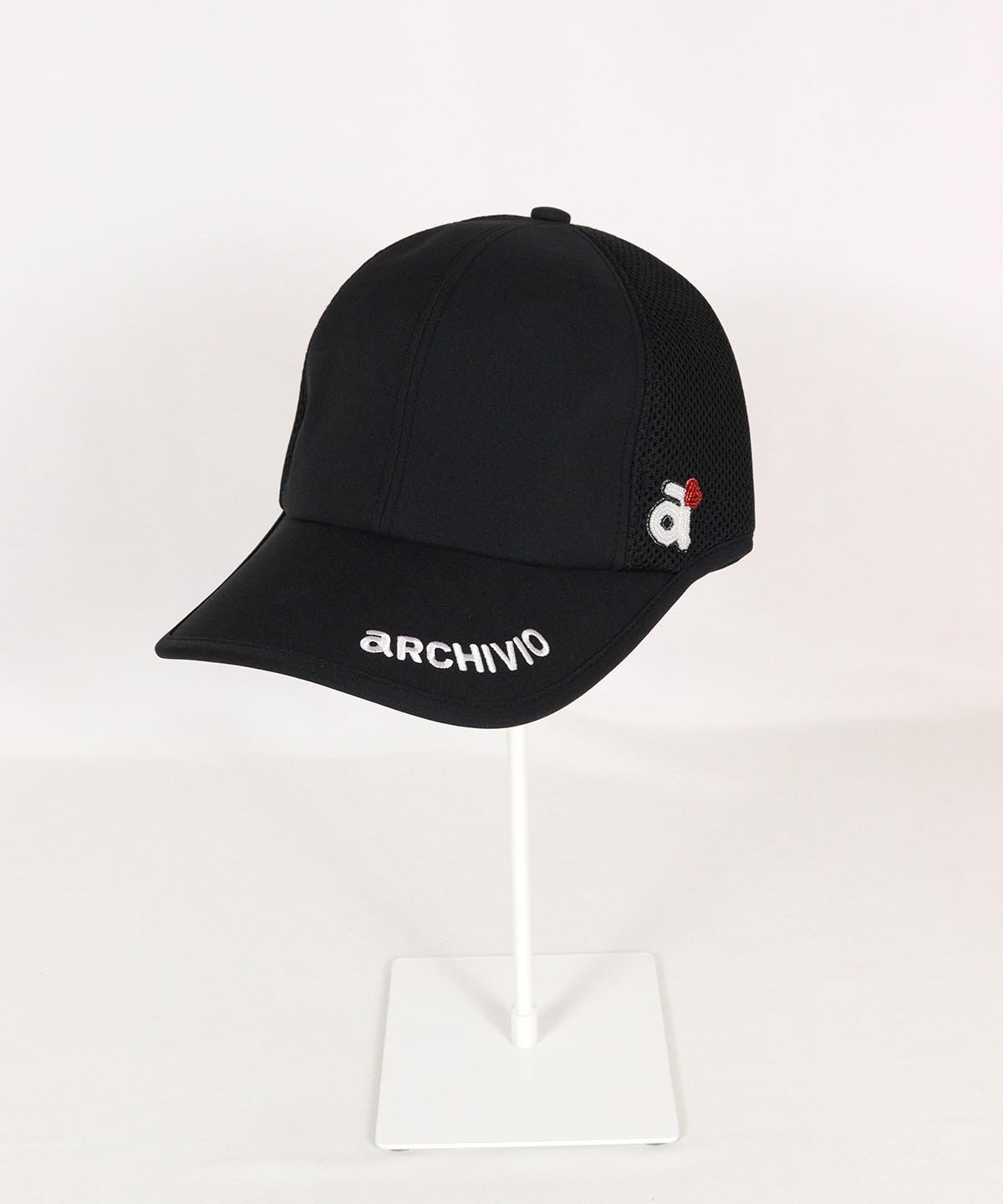 ARCHIVIO メッシュ切替キャップ アルチビオ 帽子 キャップ ホワイト ブラック ピンク【送料無料】