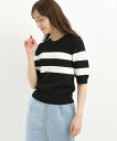 Andemiu ダイヤガラカタボタンニット アンデミュウ トップス ニット ホワイト【送料無料】(4)