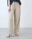 【SALE/30%OFF】MICA&DEAL デラリネンイージーパンツ マイカアンドディール パンツ スラックス・ドレスパンツ ブラウン ベージュ ネイビー【送...