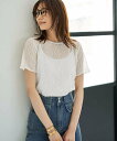 STYLE DELI 端っこメロウレースTシャツB スタイルデリ トップス カットソー・Tシャツ ブラック ホワイト【送料無料】