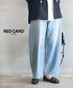 RED CARD TOKYO レッドカード トーキョー Montana モンタナ ブルーコムブルー パンツ ジーンズ・デニムパンツ レッド【送料無料】