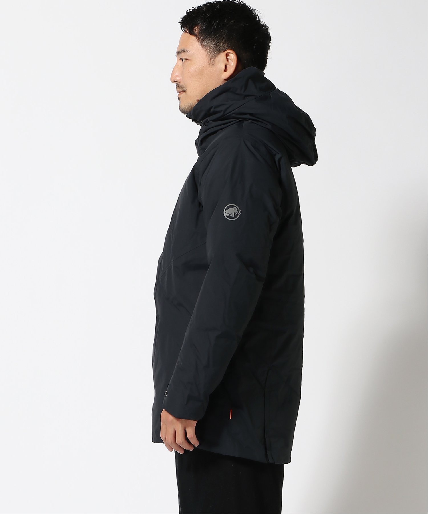 MAMMUT/(M)【公式】フローバーグ ハードシェル サーモ フーデット コート アジアンフィット メンズ / Floeberg HS Thermo Hooded Coat AF Men マムート ジャケット・アウター ダウンジャケット・ダウンベスト ブラック