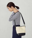 【SALE/30%OFF】MONO COMME CA キャンバスショルダー コムサイズム バッグ ショルダーバッグ ブラック ホワイト【送料無料】
