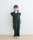【SALE/30%OFF】URBAN RESEARCH DOORS 『親子リンク』リネンレーヨンドットオールインワン(KIDS) アーバンリサーチドアーズ ワンピース・ドレス ワンピース ホワイト ブラック【送料無料】