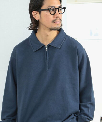 【SALE/50%OFF】B:MING by BEAMS カラー ハーフジップ スウェット ビームス アウトレット トップス スウェット・トレーナー ネイビー ベージュ【送料無料】 【SALE/50%OFF】B:MING by BEAMS カラー ハーフジップ スウェット ビームス アウトレット トップス スウェット・トレーナー ネイビー ベージュ【送料無料】